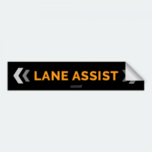 DIYwraps Lane Assist Auto Dealer Decal