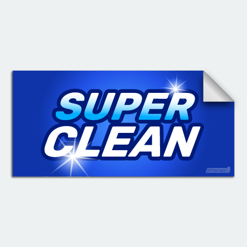 DIYwraps Super Clean Auto Dealer Decal